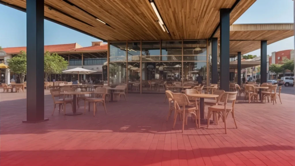 Outdoor Commercial Decking