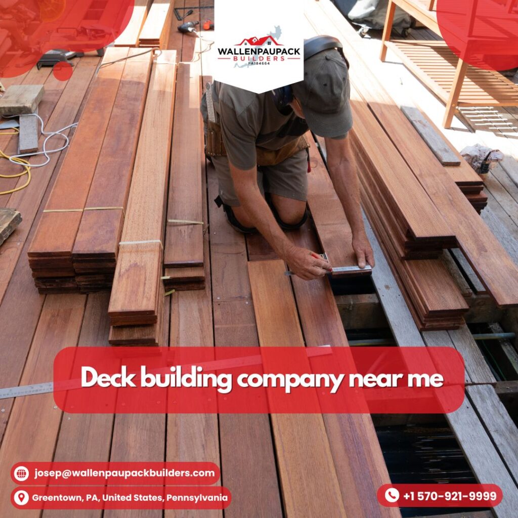 Deck building company near me