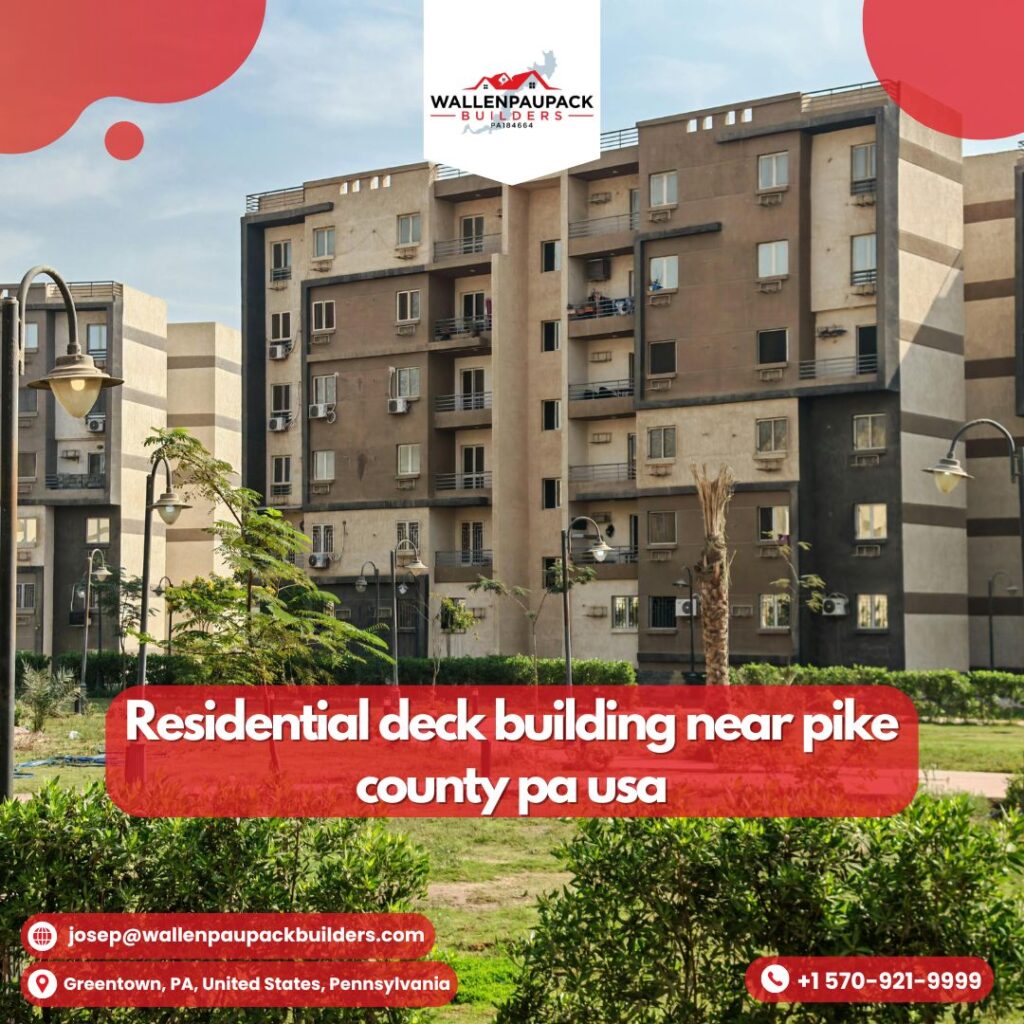 Residential deck building near pike county